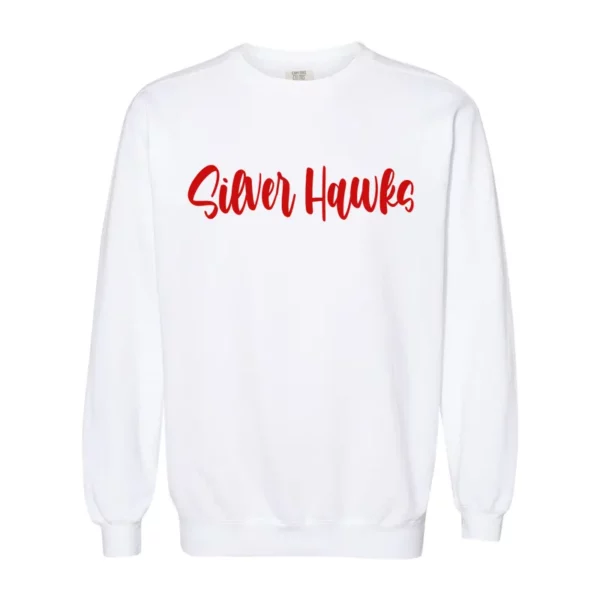 Silver Hawks Puff Sweatshirt